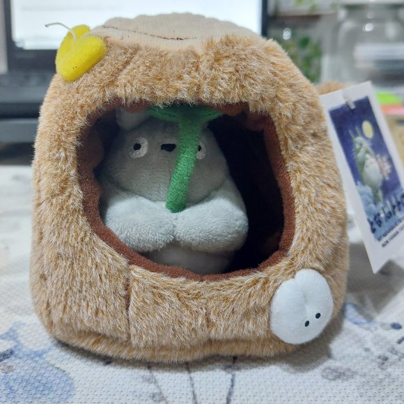 My Neighbor Totoro Mon Voisin Totoro Tree Trunk Plush Sun Arrow Plush Toy - Picture 1 of 12